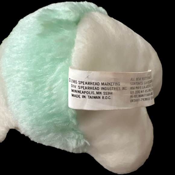 Vintage 1985 Spearhead Eggs  Dudley Easter Bunny Rabbit Plush “Humble TV Star” - Picture 3 of 4